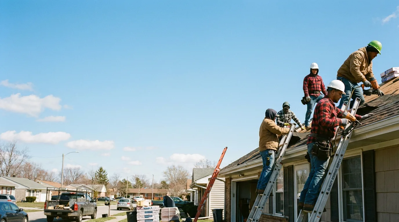 Roofing in Villa Ridge, IL near me